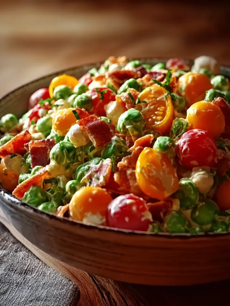 Delicious Southern Pea Salad First Image