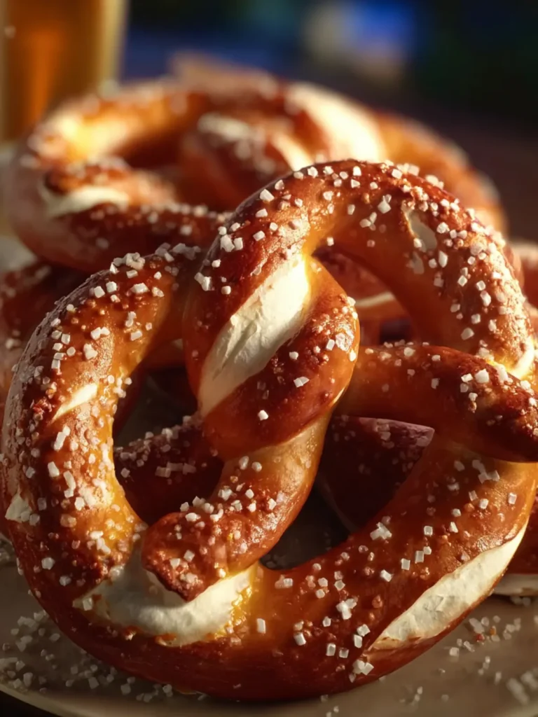 Easy Soft Pretzel Recipe First Image