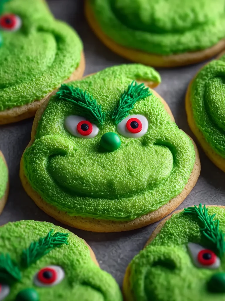 Easy St. Patrick’s Day Grinch Sugar Cookies the Kids Will Love First Image