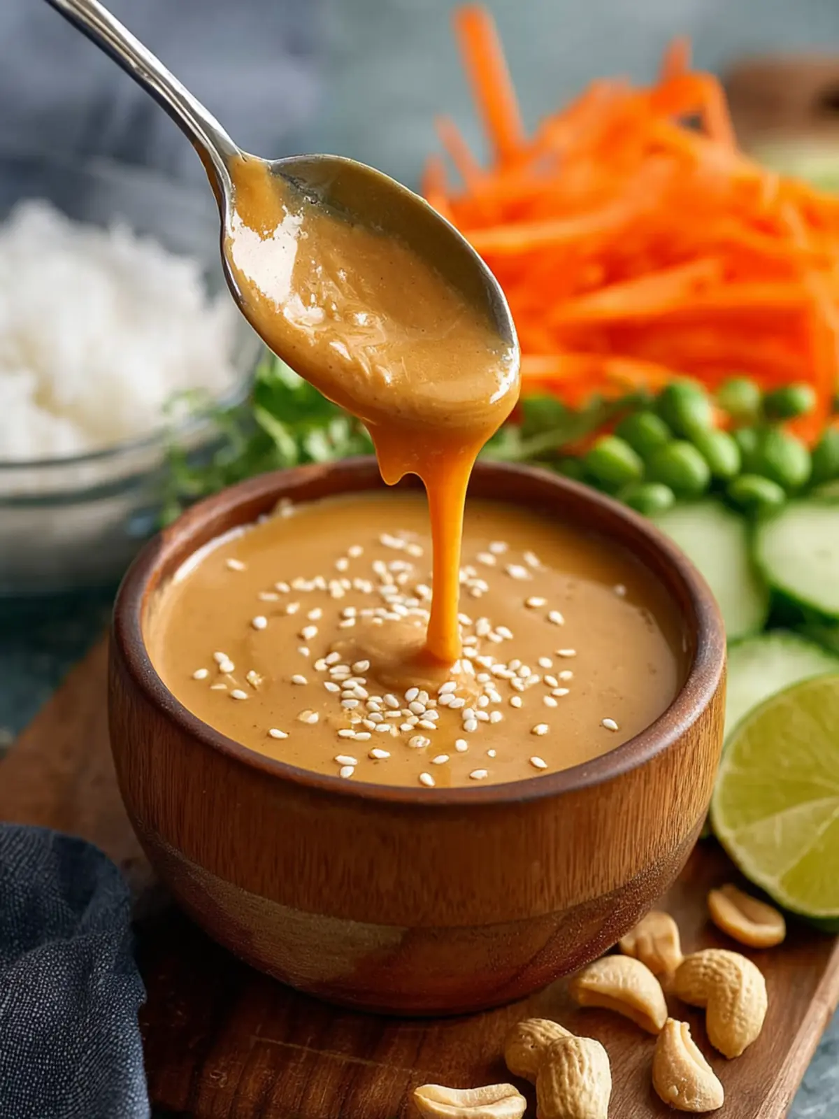 Homemade Peanut Sauce Recipe First Image