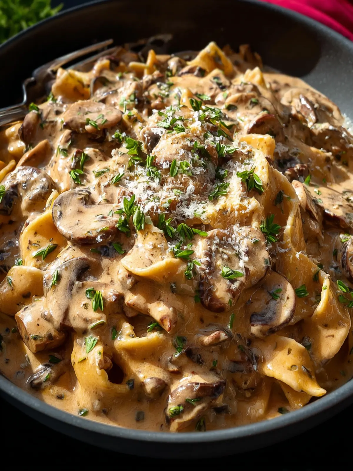 Mushroom Stroganoff First Image