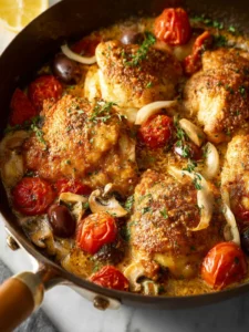One Pan Italian Chicken First Image