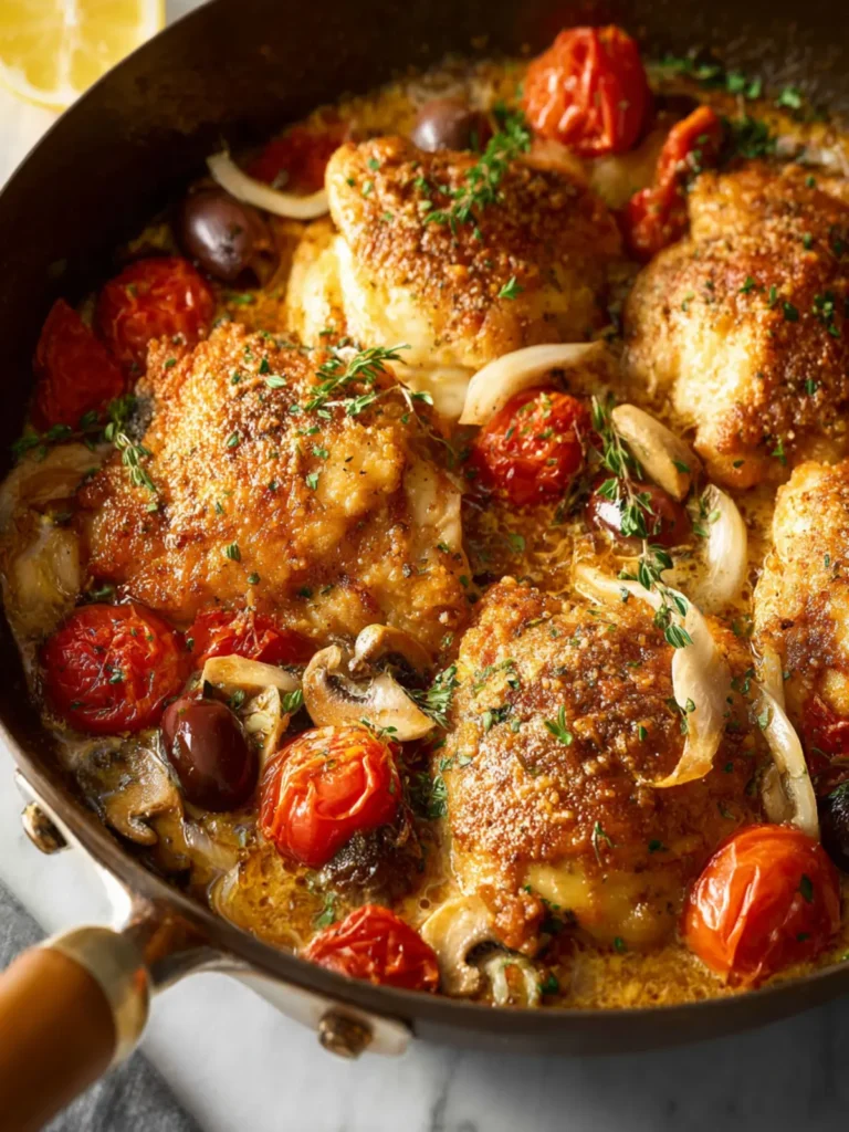 One Pan Italian Chicken First Image