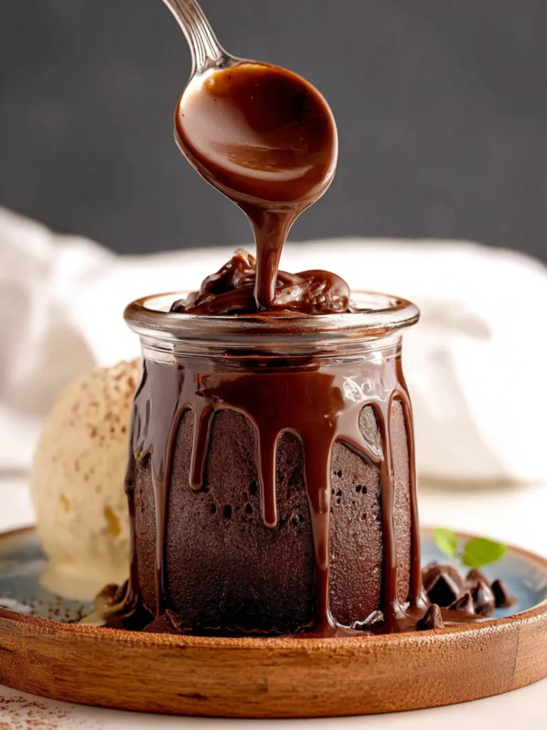 Quick Chocolate Sauce (with cocoa powder) First Image