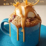 Quick Magic Peanut Butter Mug Cake First Image