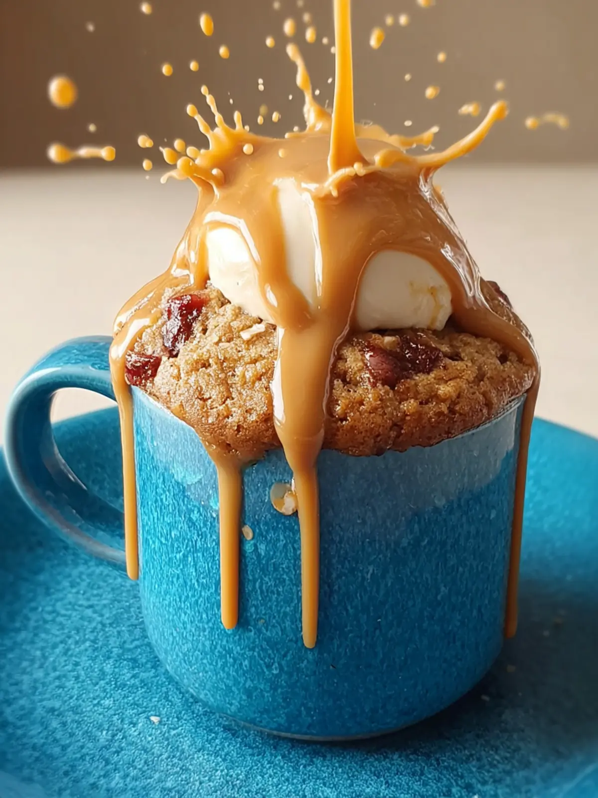 Quick Magic Peanut Butter Mug Cake First Image