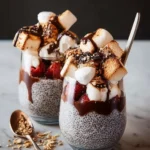 S’mores Chia Pudding Parfaits Recipe First Image