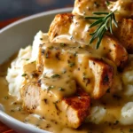 Slow Cooker Creamy Chicken & Gravy First Image