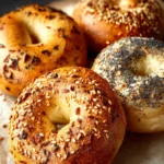 Sourdough Bagels First Image