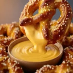Warm Pretzels and Cheese Dip First Image