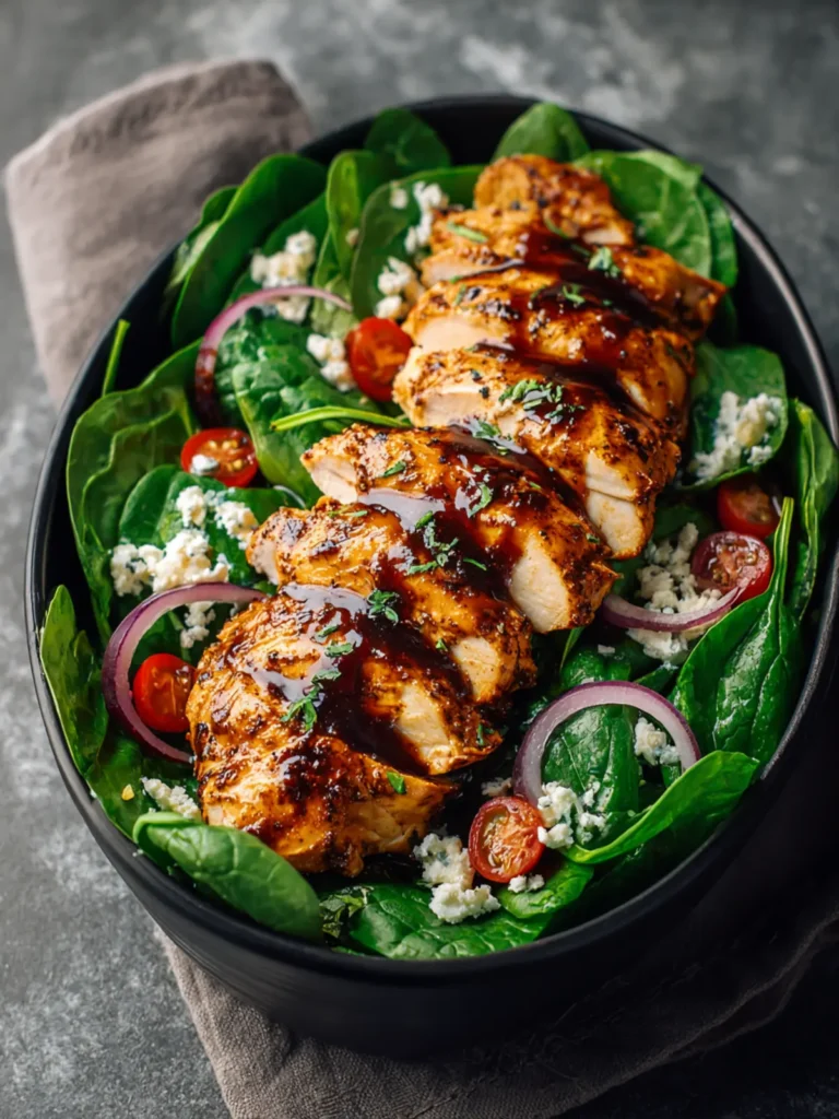 Chicken Spinach Meal Prep Bowls First Image
