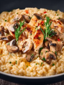 Chicken and Mushroom Risotto First Image
