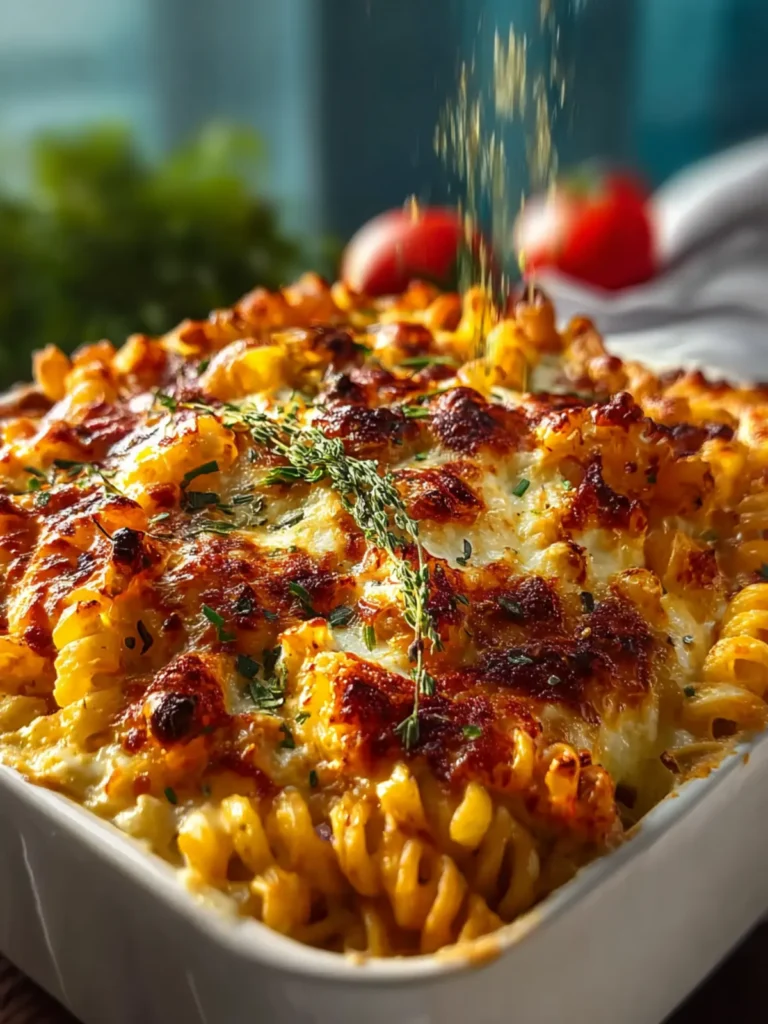 Cottage Cheese Pasta Bake First Image