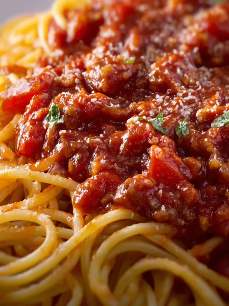 Crock Pot Spaghetti Sauce First Image
