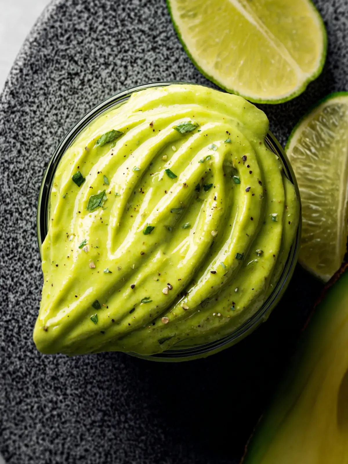 Easy 5 Minute Avocado Sauce First Image