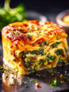 Easy Spinach Lasagna Recipe First Image