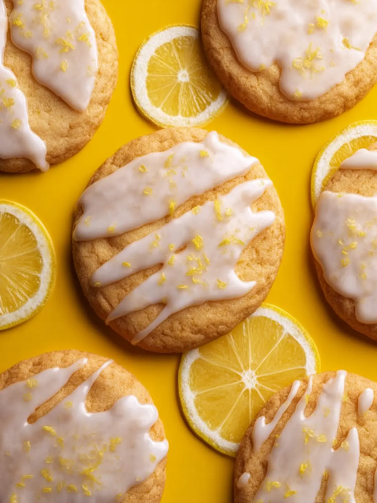 Glazed Lemon Cookies First Image