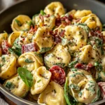 Irresistible Creamy Tuscan Tortellini Pasta Salad Recipe First Image