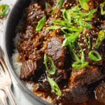 Orange Sesame Ginger Braised Beef Recipe First Image