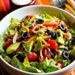 Vegetarian Taco Salad First Image