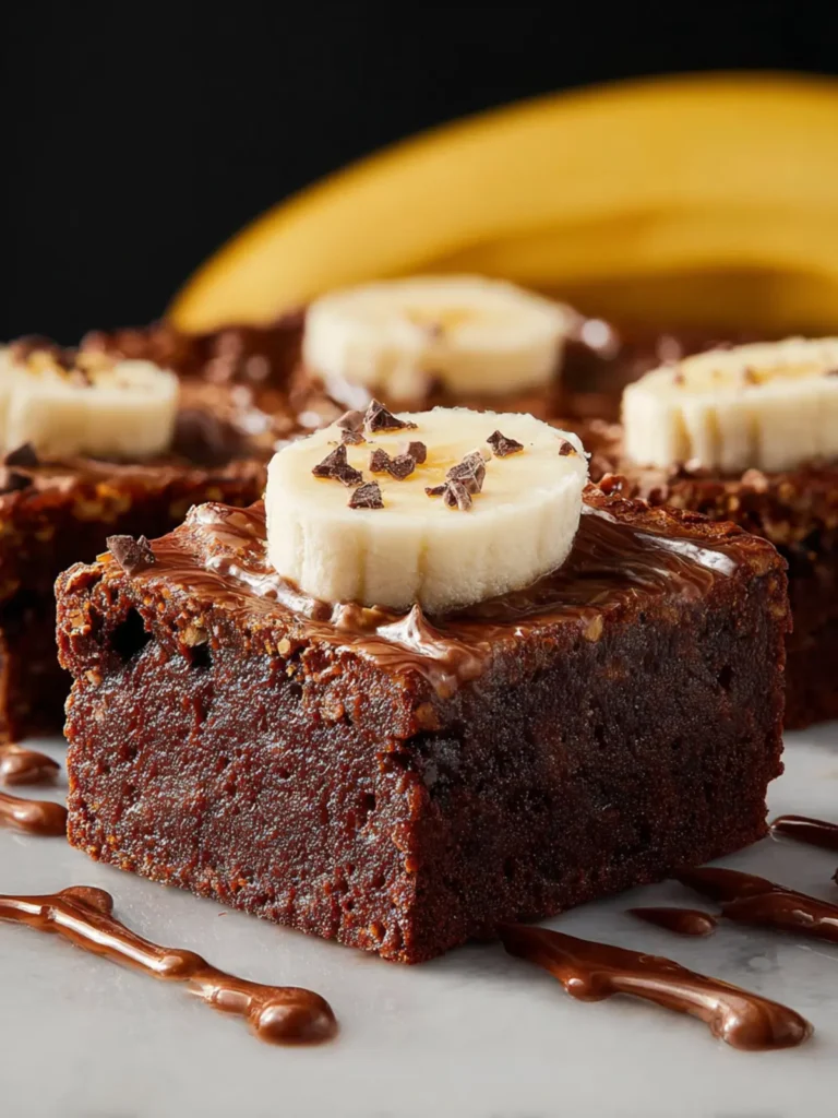 Banana Bread Brownies First Image