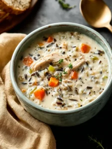 Cozy Slow Cooker Chicken Wild Rice Soup Recipe Delight First Image