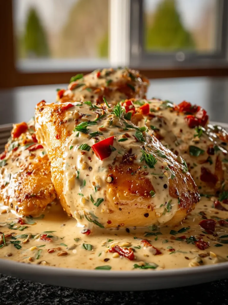 Creamy Asiago Chicken First Image