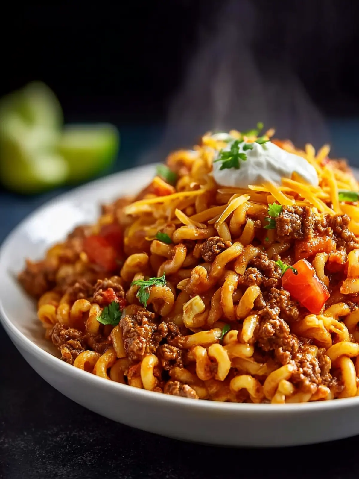Crockpot Taco Pasta First Image