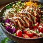 High Protein BBQ Ranch Chicken Bowl First Image