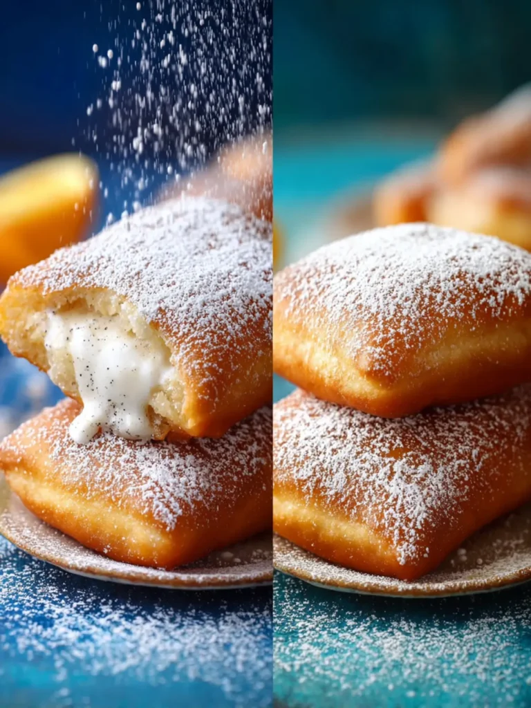 Homemade beignets First Image