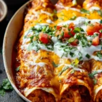 Irresistible Chicken and Rice Enchiladas Recipe Delight First Image