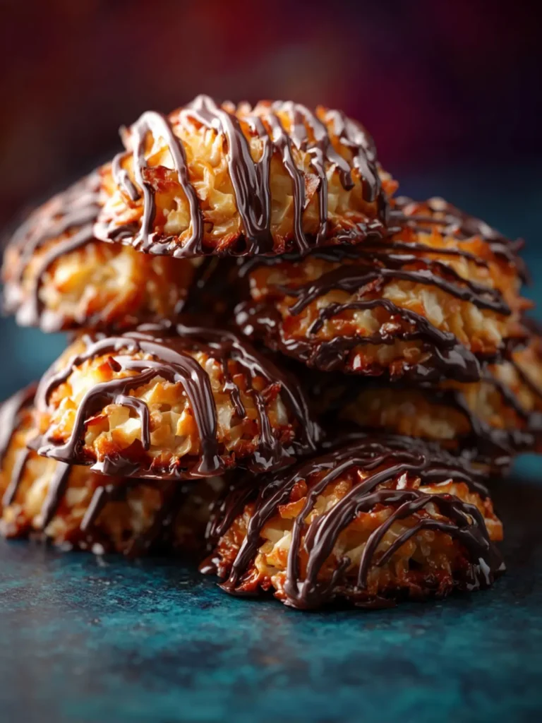 No-Bake Samoa Cookies First Image