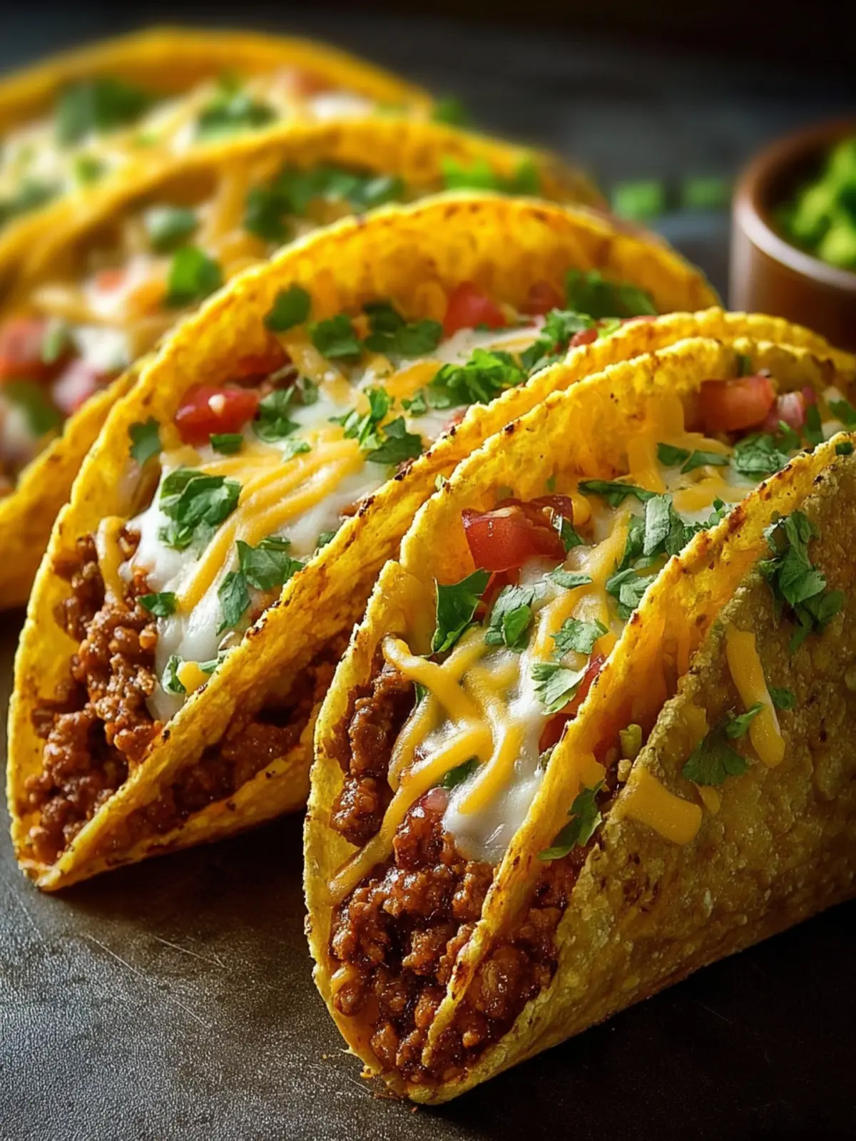Oven Baked Cheesy Tacos First Image