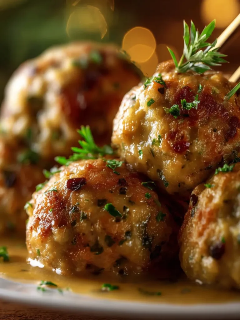 Thanksgiving Stuffing Balls First Image