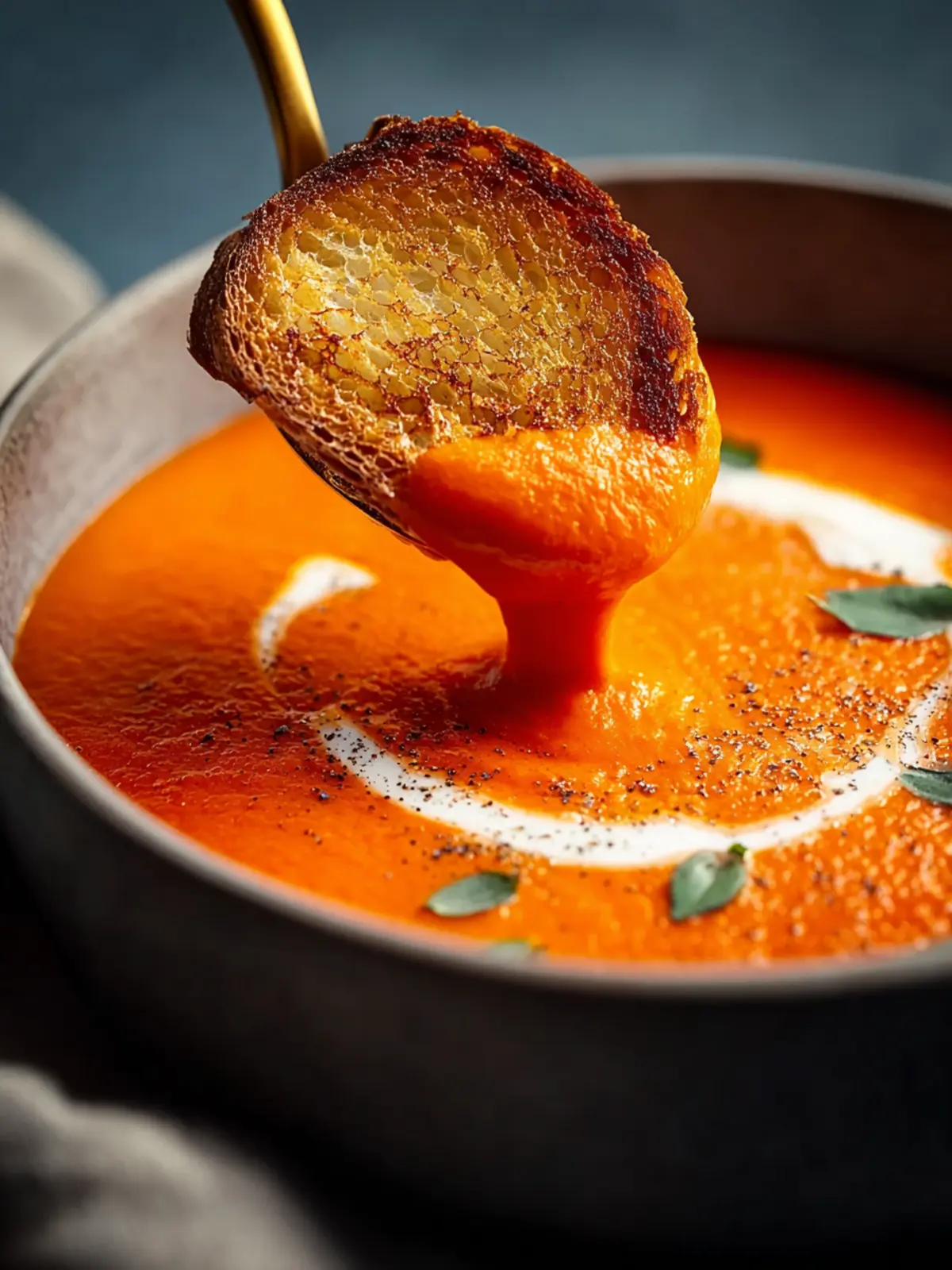 creamy tomato soup First Image