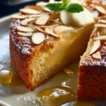 pear ginger almond cake First Image