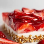 strawberry pretzel salad First Image