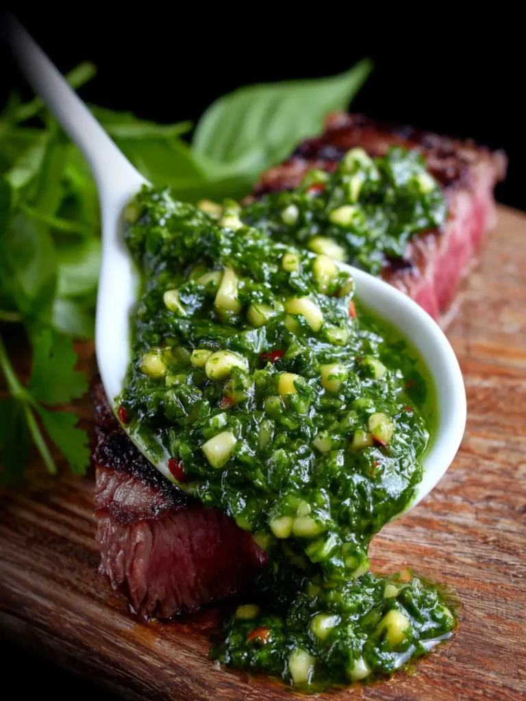 Basil Chimichurri First Image