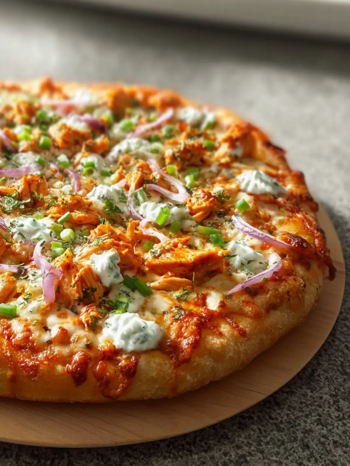 Buffalo Chicken Pizza First Image