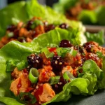 Cherry Spicy Chicken Lettuce Wraps: A Flavor Explosion First Image