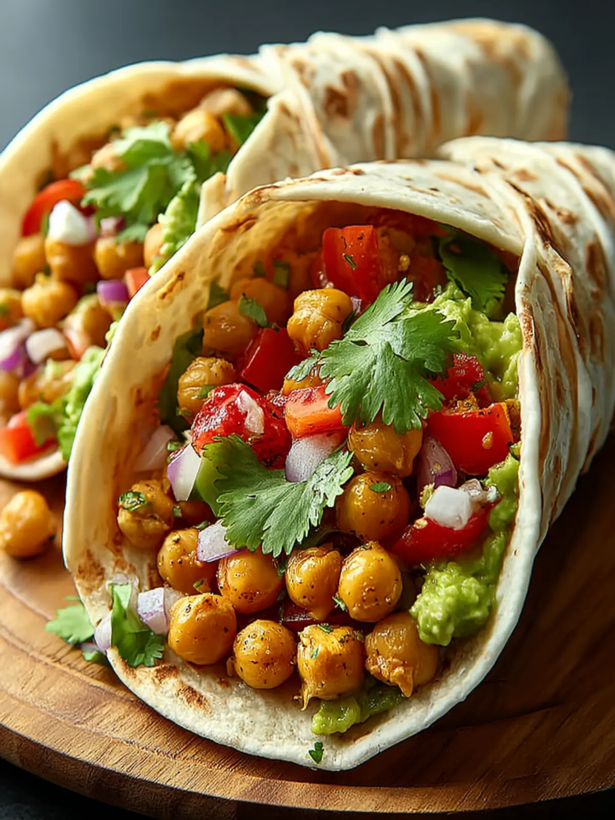 Cinco de Mayo Chickpea Taco Wraps: A Flavor Explosion!