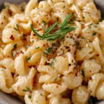 Creamy White Bean & Rosemary Pasta First Image