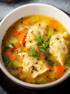 Dumpling Soup with Homemade Dumplings (One Pot) First Image
