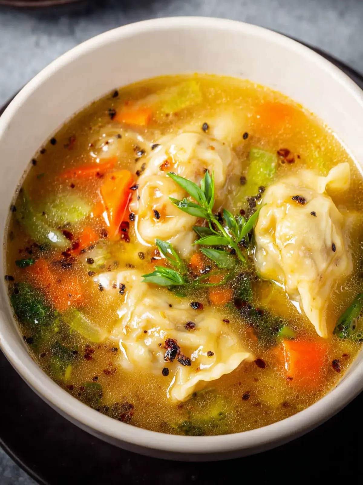 Dumpling Soup with Homemade Dumplings: Cozy One-Pot Delight