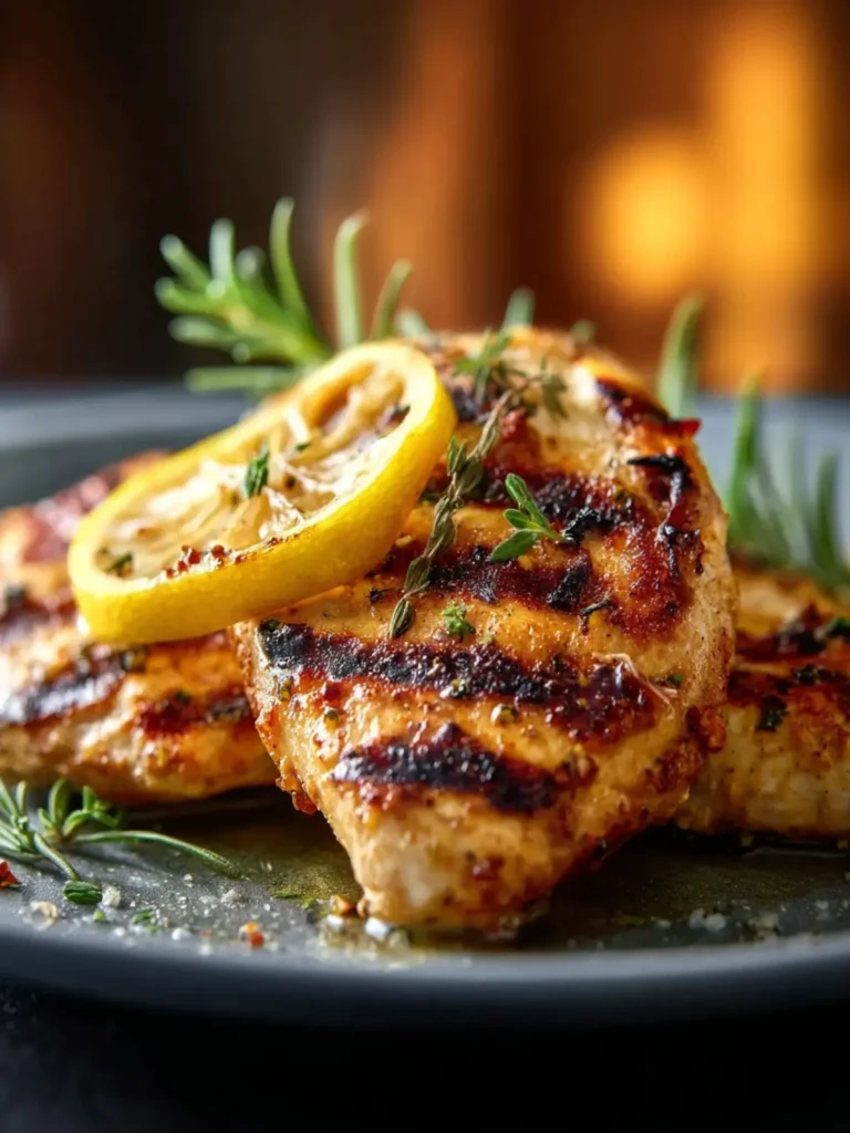 Grilled Lemon Chicken First Image