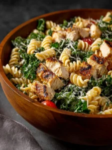 Kale Chicken Caesar Pasta Salad First Image