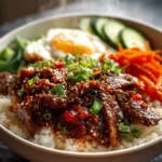 Korean Spicy Beef Rice Bowl: Irresistible Dwaeji Bulgogi Style First Image