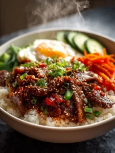 Korean Spicy Beef Rice Bowl: Irresistible Dwaeji Bulgogi Style First Image