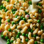 No-Mayo Vegan Macaroni Salad with Peas First Image