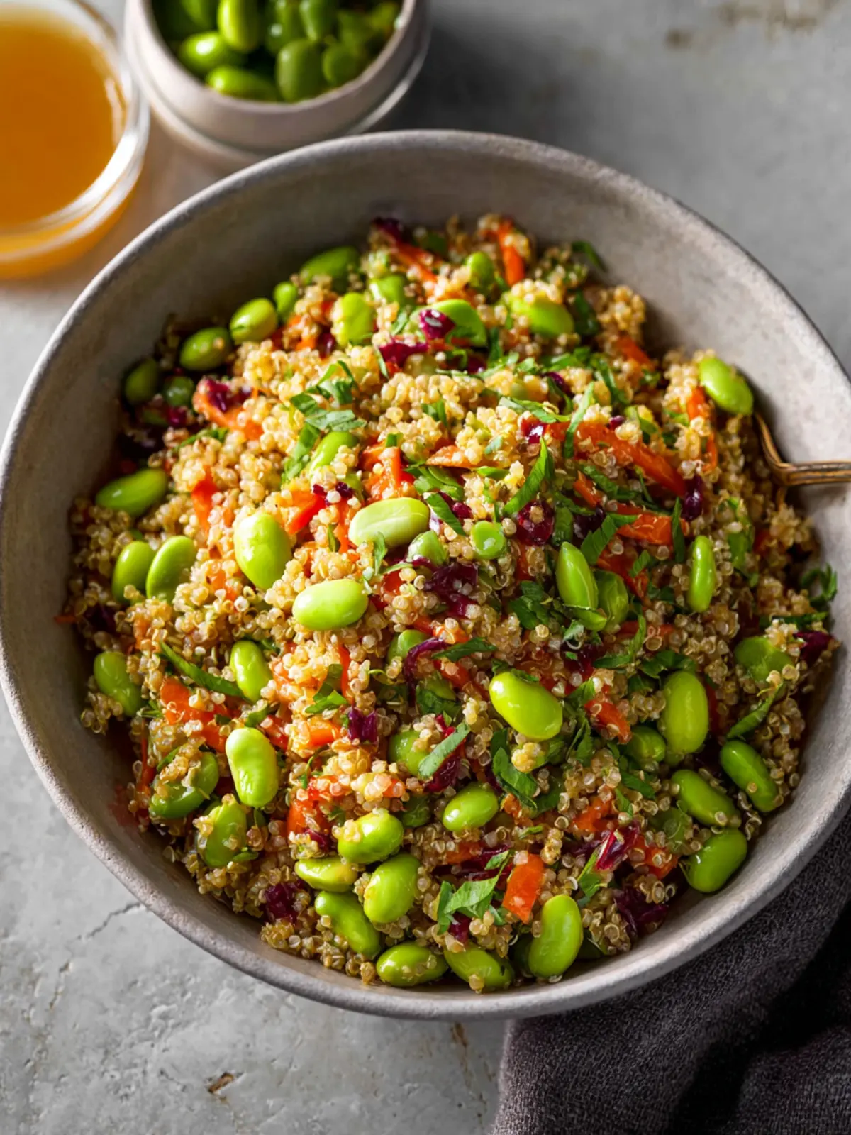 Quinoa Edamame Salad First Image